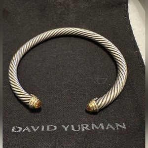 David Yurman Cable Classics Bracelet with Citrine, 4mm